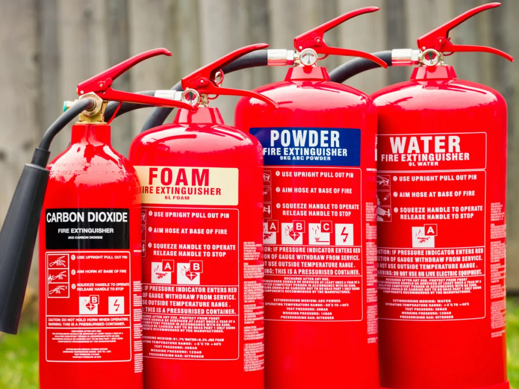 Fire extinguisher safety training