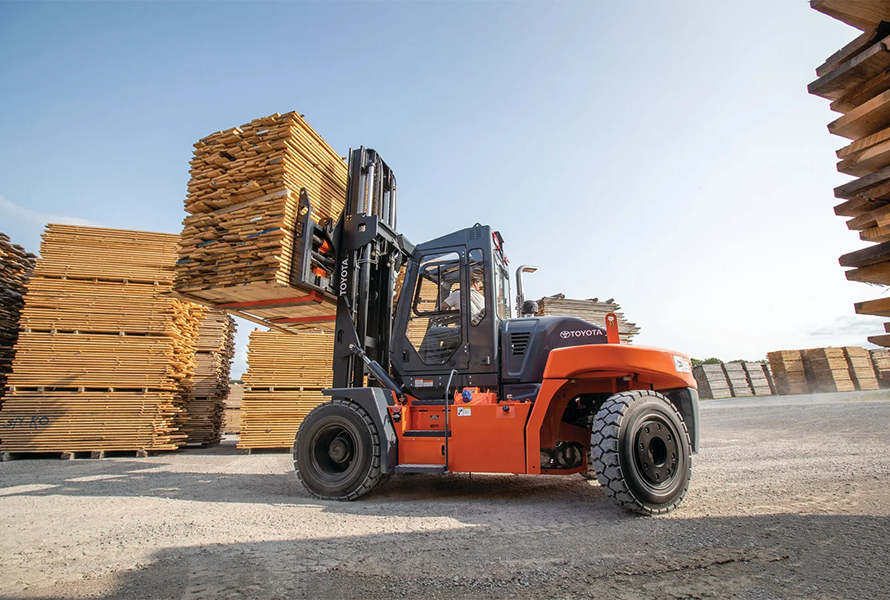 Forklift operation training