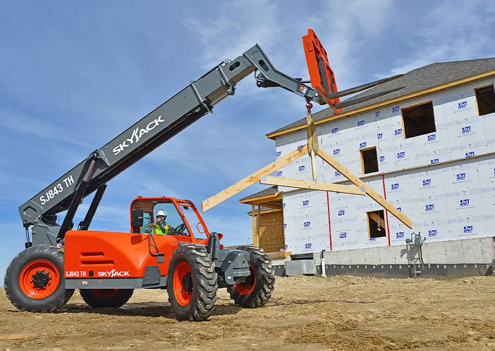 Telehandler operation training